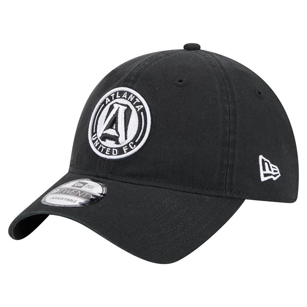 Men's New Era  Black Atlanta United FC 2025 Kickoff 9TWENTY Adjustable Hat
