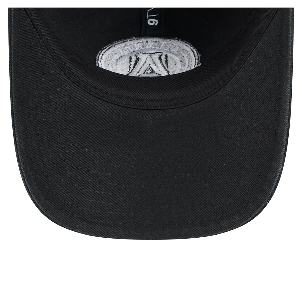 Men's New Era  Black Atlanta United FC 2025 Kickoff 9TWENTY Adjustable Hat