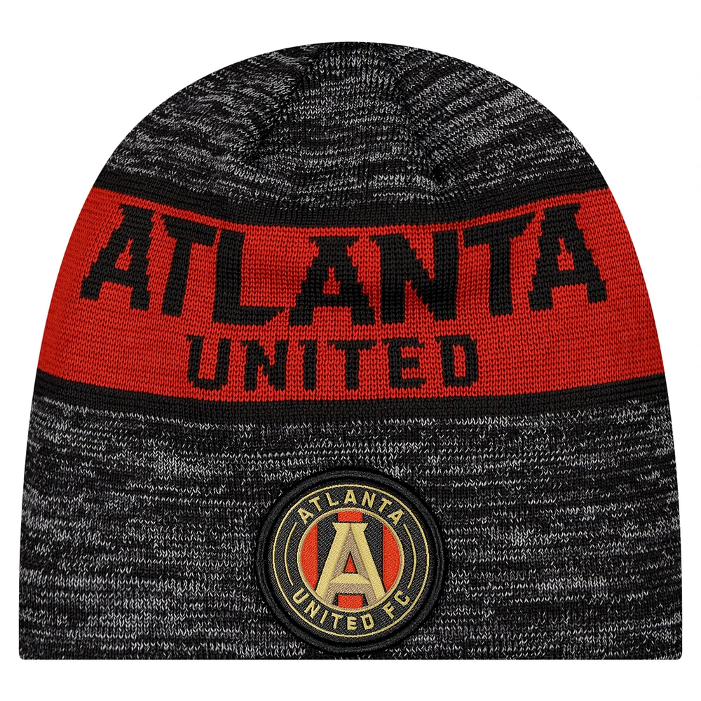 Bonnet noir New Era Atlanta United FC 2025 Kickoff pour homme