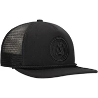 Casquette de golf à visière snapback Active Tone Atlanta United FC noire New Era pour homme