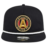 Casquette réglable noire Atlanta United FC The Golfer Kickoff Collection pour hommes