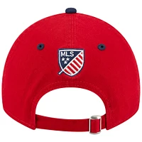 Casquette réglable New Era Atlanta United FC Americana 9TWENTY pour homme, rouge