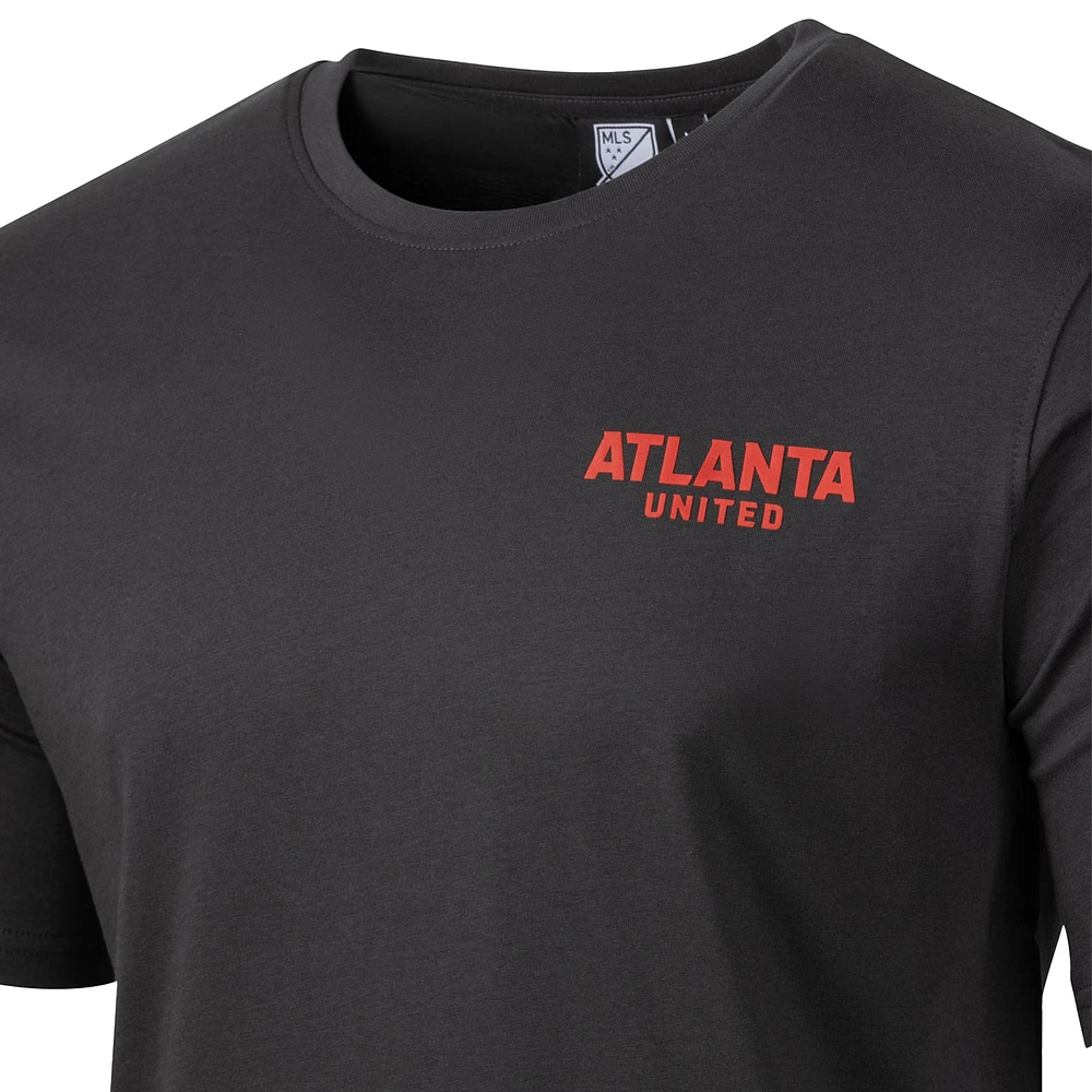 Men's  Sport Design Sweden Charcoal Atlanta United FC Everyday Relaxed T-Shirt