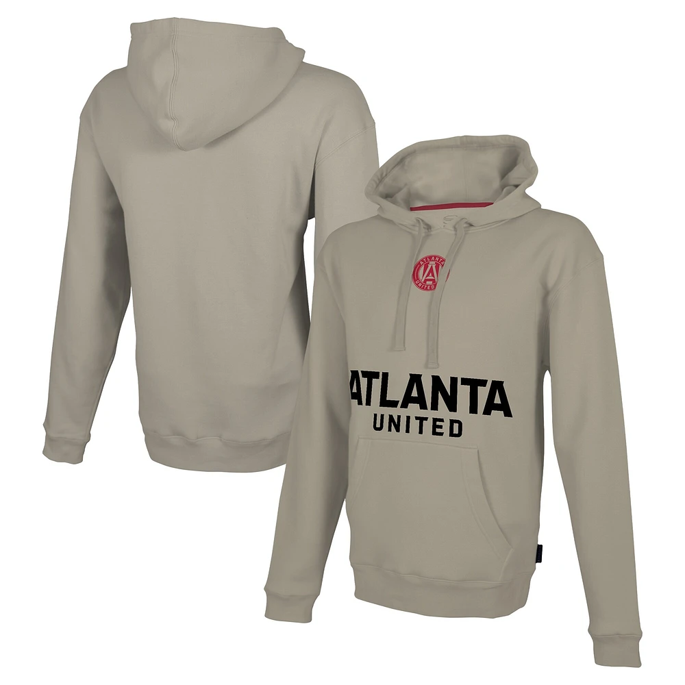 Men's Stadium Essentials Tan Atlanta United FC Status Pullover Hoodie