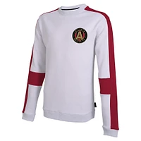 Sweat-shirt Stadium Essentials blanc Atlanta United FC mi-temps pour hommes