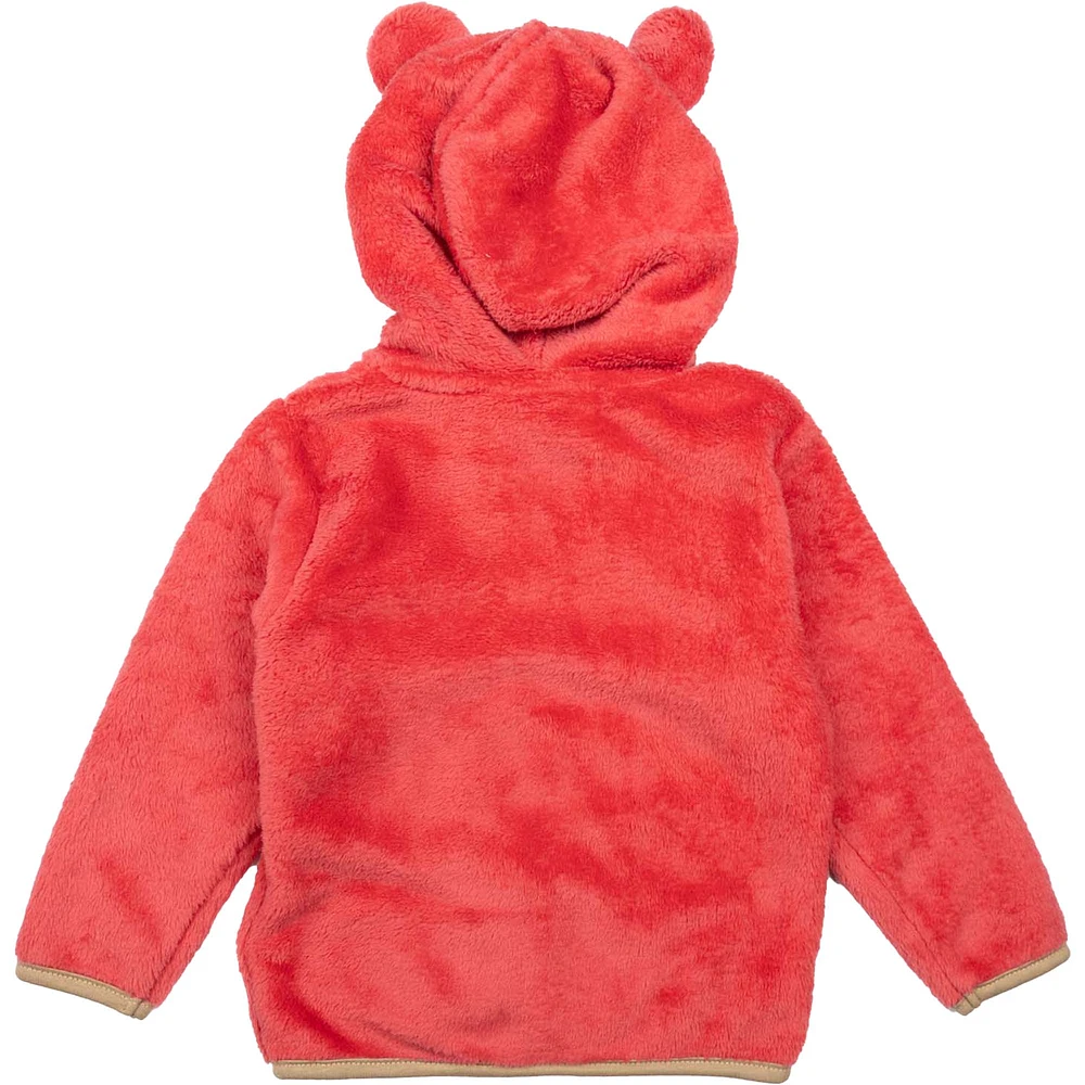 Sweat à capuche zippé intégral en peluche Tie-Breaker Teddy rouge Atlanta United FC pour tout-petits