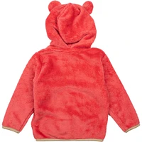 Sweat à capuche zippé intégral en peluche Tie-Breaker Teddy rouge Atlanta United FC pour tout-petits