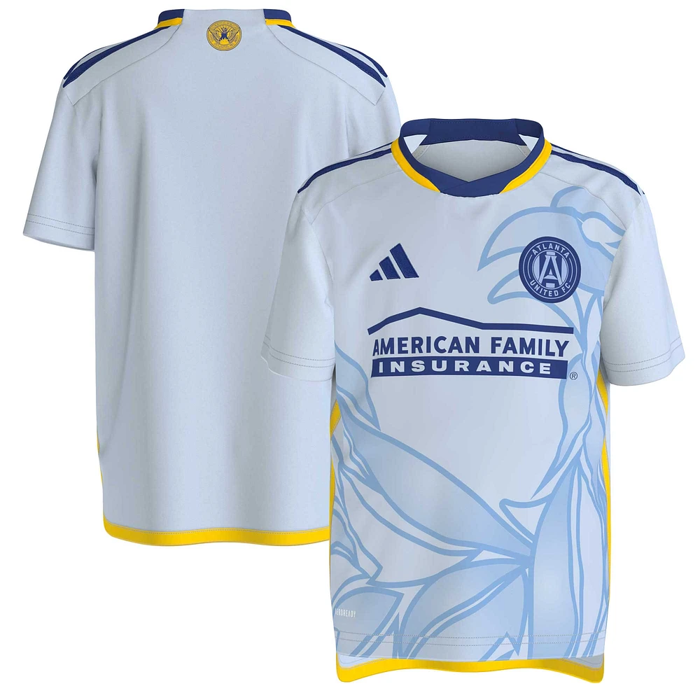 Maillot d'équipe adidas Atlanta United FC 2024 AEROREADY bleu clair pour tout-petit