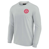 Unisex Fanatics Gray Atlanta United FC Elements Super Soft Long Sleeve T-Shirt