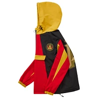 Veste anorak à demi-zip unisexe Live Breathe Futbol Atlanta United FC Tekker noire