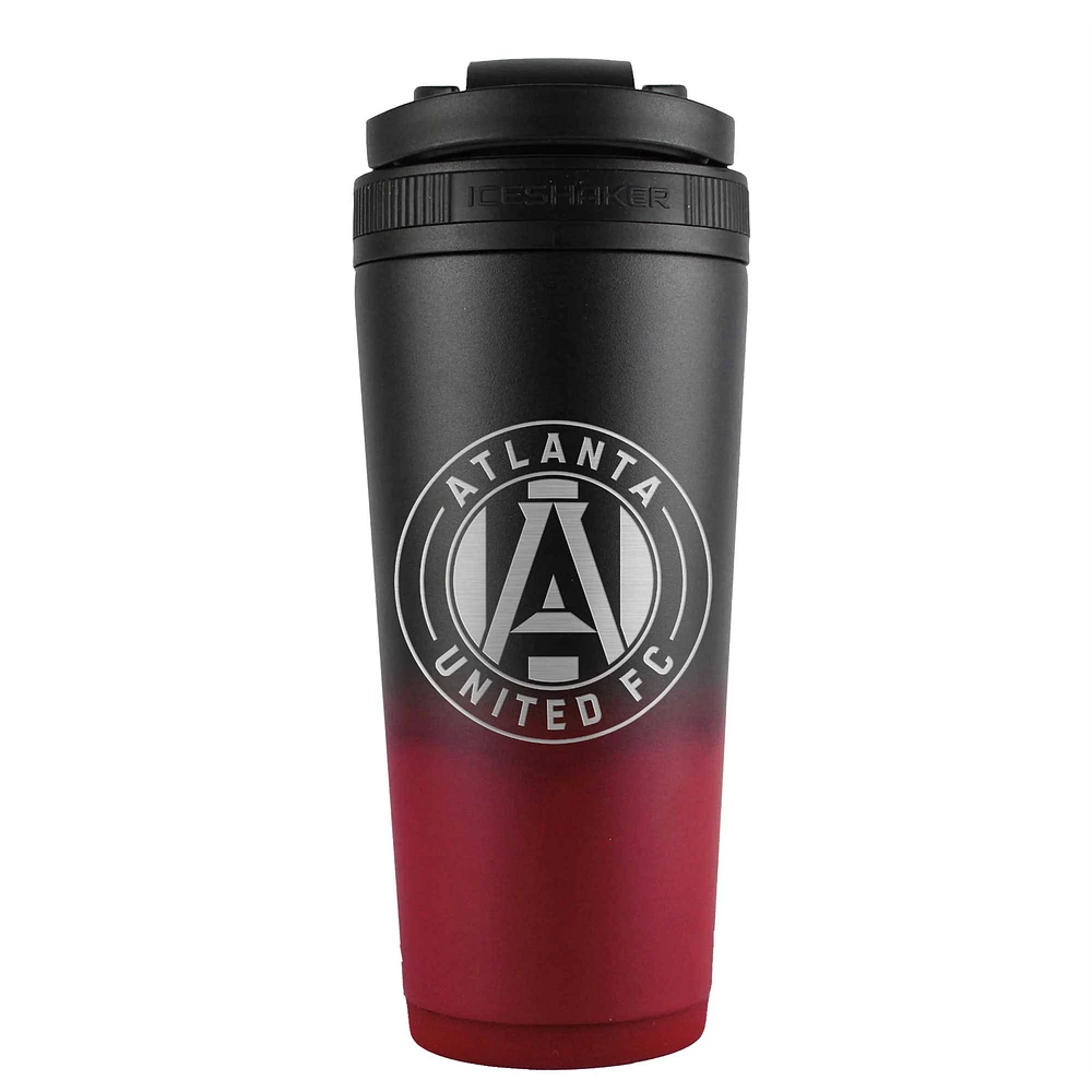 WinCraft Atlanta United FC 26oz. Bouteille mélangeur à shaker à glace en acier inoxydable Ombre