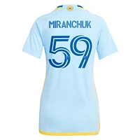Women's adidas Aleksei Miranchuk Light Blue Atlanta United FC 2024 The Resurgens Kit Replica Player Jersey