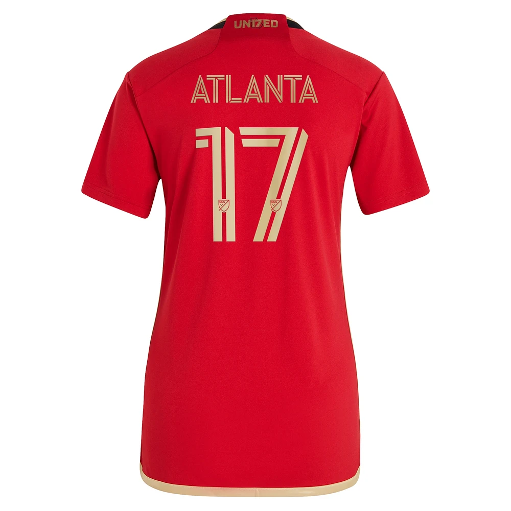 Women's adidas Black Atlanta United FC 2023 The 17s' Kit Replica Jersey