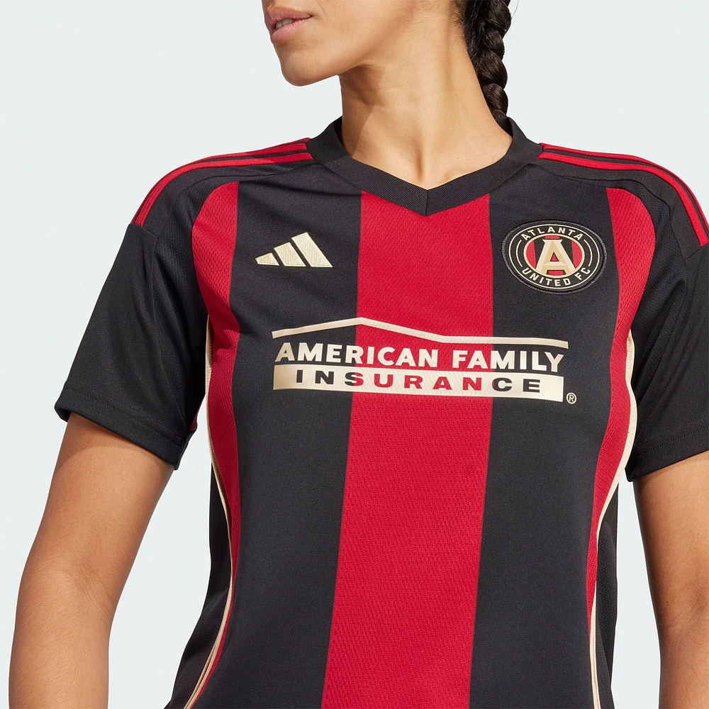 Maillot réplique adidas noir Atlanta United FC 2025 The Connector pour femme