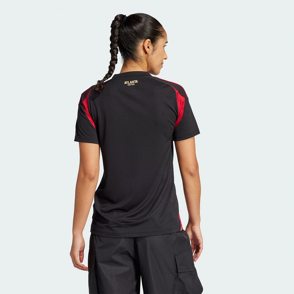 Maillot réplique adidas noir Atlanta United FC 2025 The Connector pour femme