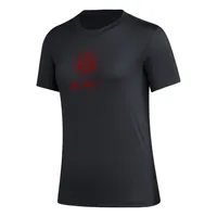 Women's adidas Black Atlanta United FC AEROREADY Club Icon T-Shirt