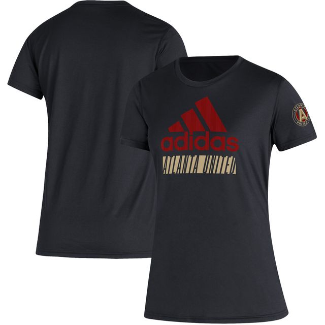 T-shirt adidas Atlanta United FC Creator Vintage AEROREADY noir pour femme