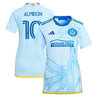 Women's adidas Miguel Almiron Light Blue Atlanta United FC 2024 The Resurgens Kit Replica Player Jersey