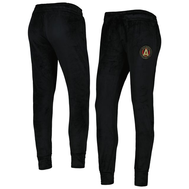 Pantalon à revers en velours Atlanta United FC Intermission Concepts Sport pour femme Noir