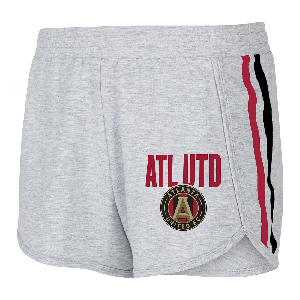 Concepts Sport Atlanta United FC Cedar Tri-Blend Short pour femme Gris