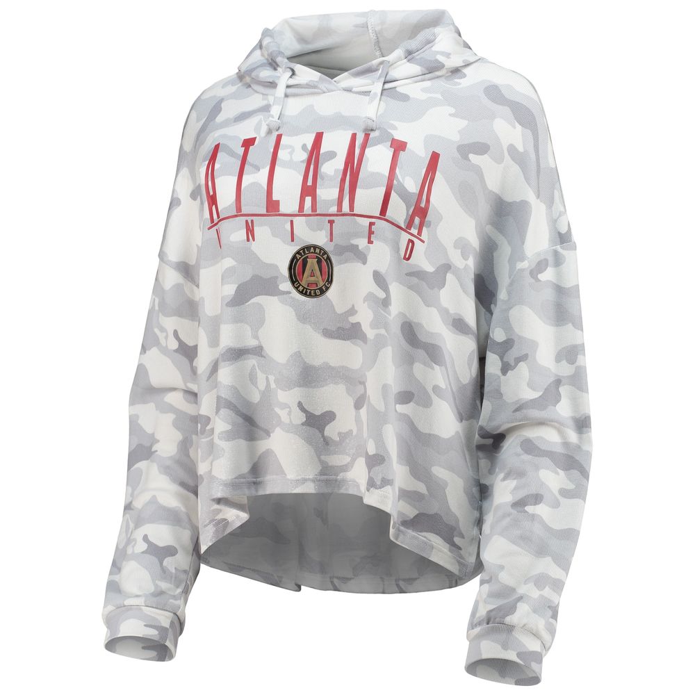 Women's Concepts Sport Gray Atlanta United FC Composite Hoodie T-Shirt