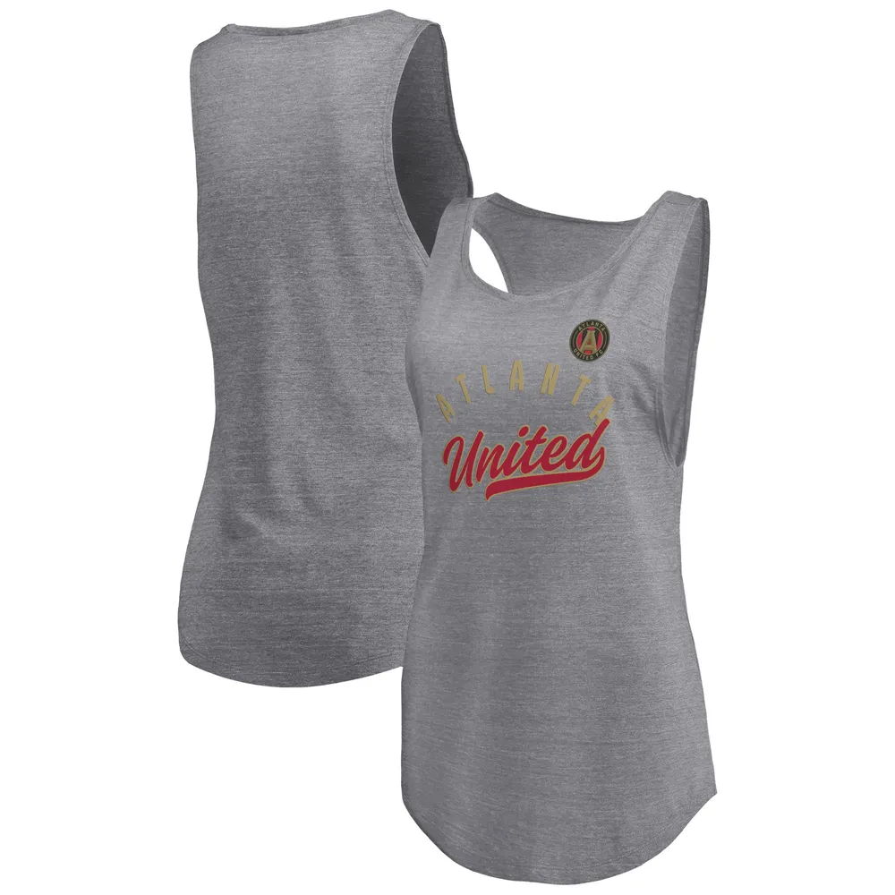 Lids Buffalo Bills Fanatics Branded Women's Plus Racerback Scoop Neck Tank  Top - Heathered Gray