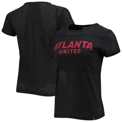 Atlanta United FC The Wild Collective Women's Mesh T-Shirt - Black