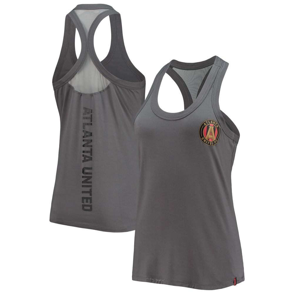 Women's The Wild Collective Gray Atlanta United FC Athleisure Tank Top