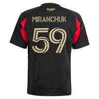Youth adidas Aleksei Miranchuk Black Atlanta United FC 2025 The Connector Replica Player Jersey