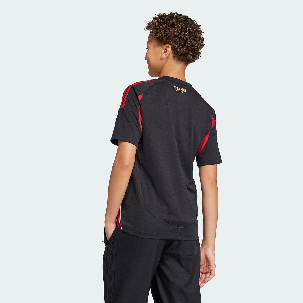 Maillot réplique adidas noir Atlanta United FC 2025 The Connector pour jeunes