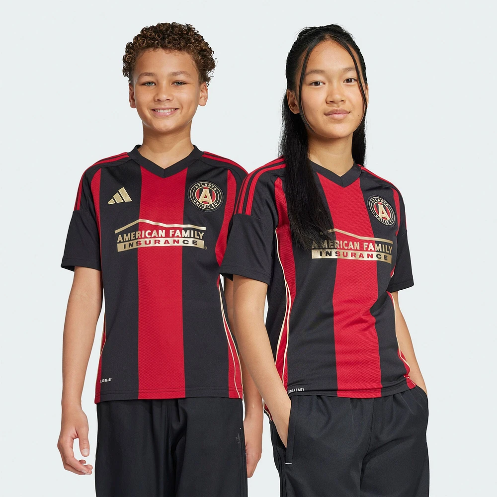Maillot réplique adidas noir Atlanta United FC 2025 The Connector pour jeunes
