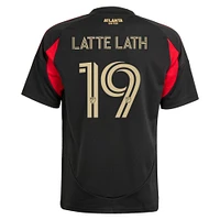 Youth adidas Emmanuel Latte Lath Black Atlanta United FC 2025 The Connector Replica Player Jersey