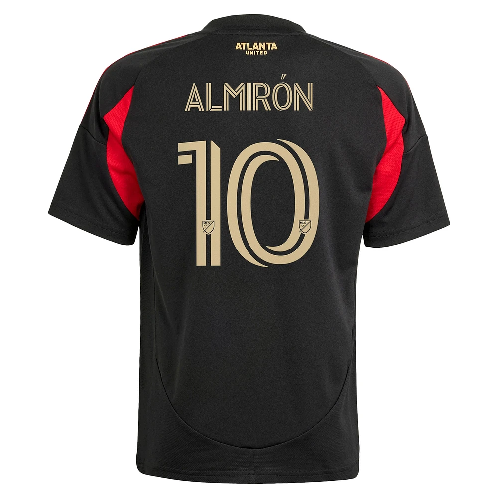 Youth adidas Miguel Almiron Black Atlanta United FC 2025 The Connector Replica Player Jersey
