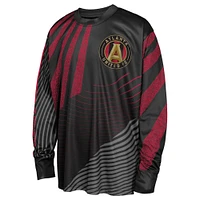 Youth Outerstuff Black Atlanta United FC Nifty Netminder Long Sleeve T-Shirt