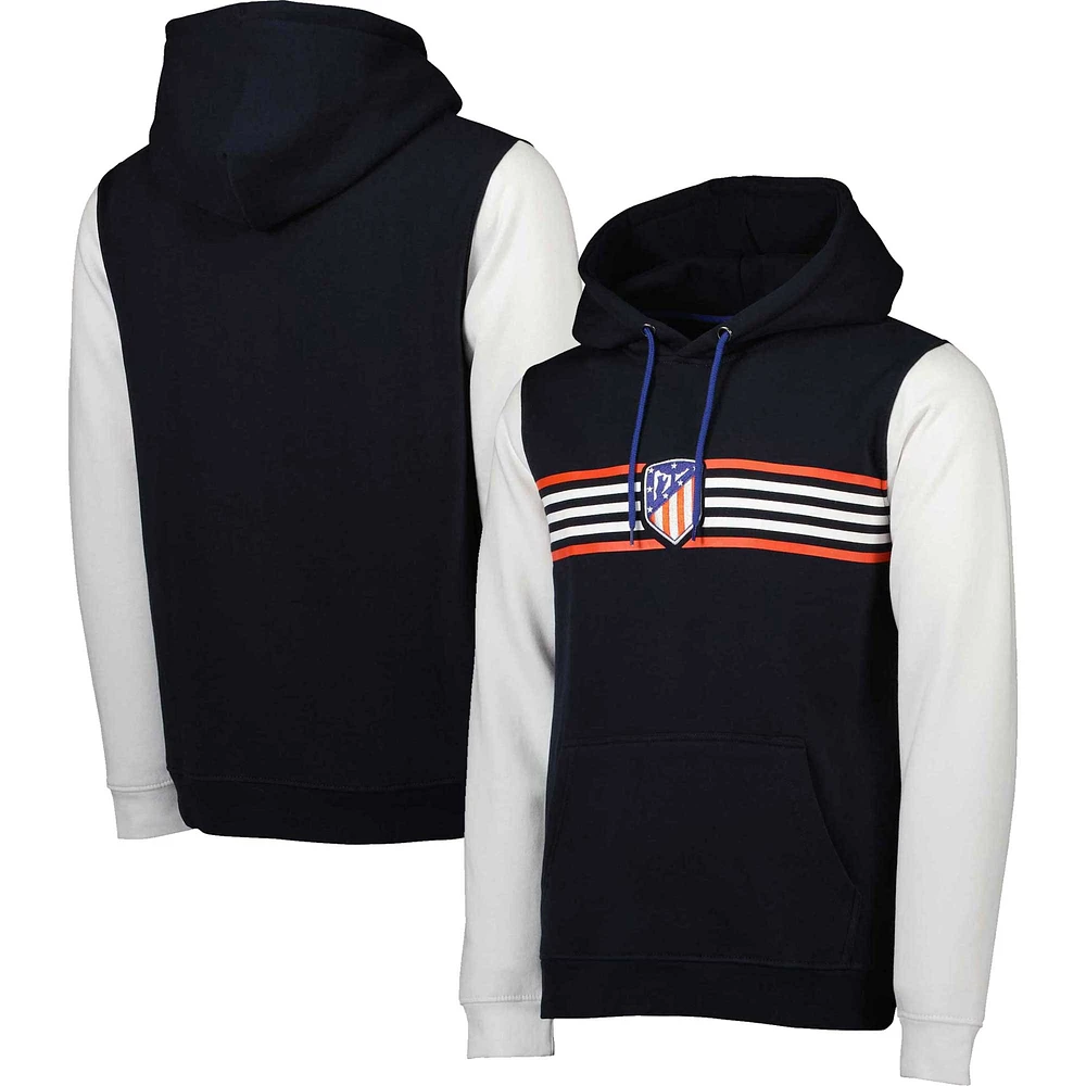 Men's Navy Atletico de Madrid Lifestyle Pullover Hoodie