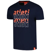 Men's Navy Atletico de Madrid Repeat T-Shirt