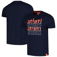 Men's Navy Atletico de Madrid Repeat T-Shirt