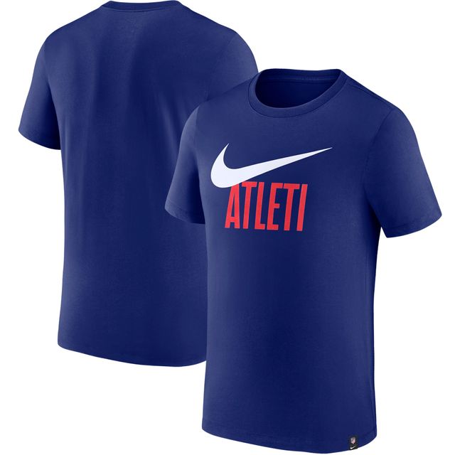 T-shirt Nike bleu marine avec virgule Atletico de Madrid pour homme