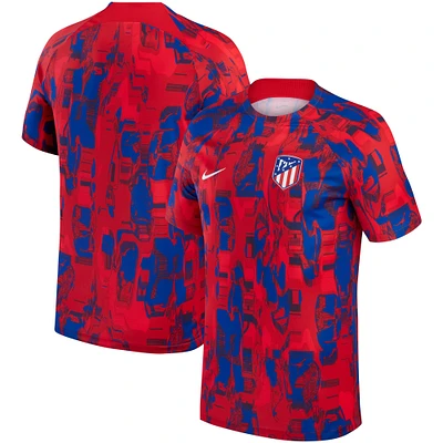 Haut d'avant-match Nike Atletico de Madrid 2023/24 Academy Pro pour homme rouge