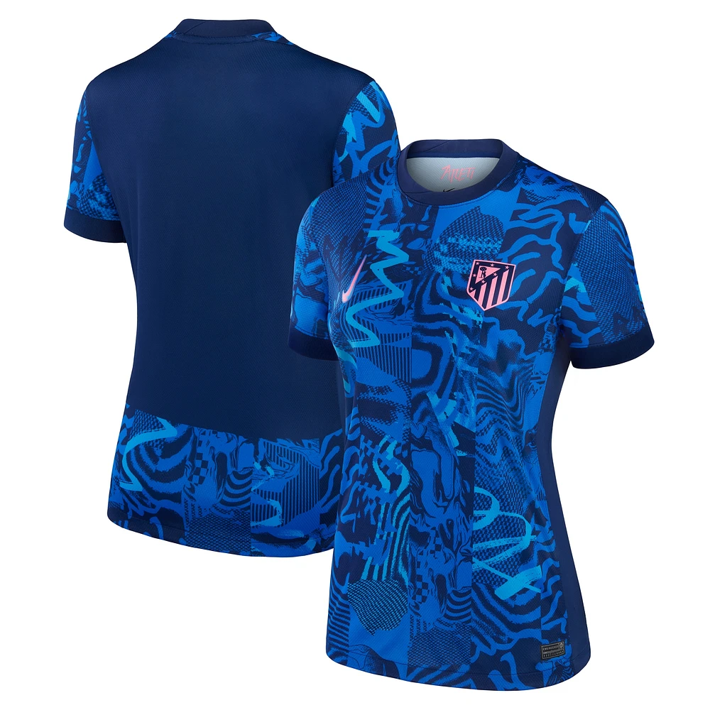 Women's Nike Blue Atletico de Madrid 2024/25 Third Replica Jersey