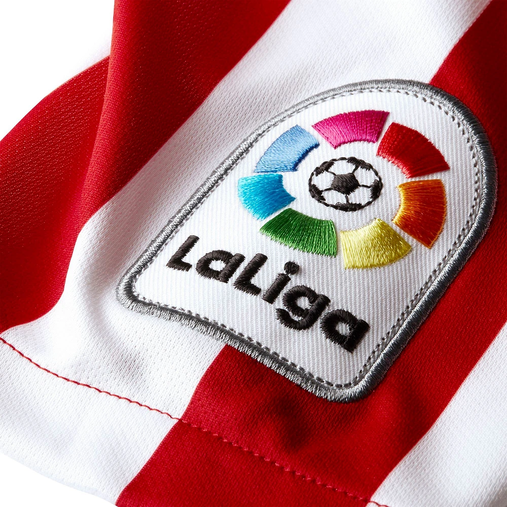 Maillot Nike Atletico de Madrid 2019/20 Domicile Réplique Rouge/Blanc pour Jeune