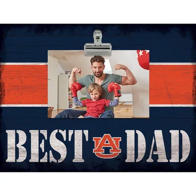 Auburn Tigers 10'' x 10'' Best Dad Clip Frame