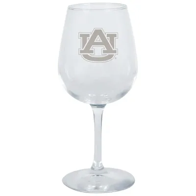 Auburn Tigers 12.75oz. Stemmed Wine Glass