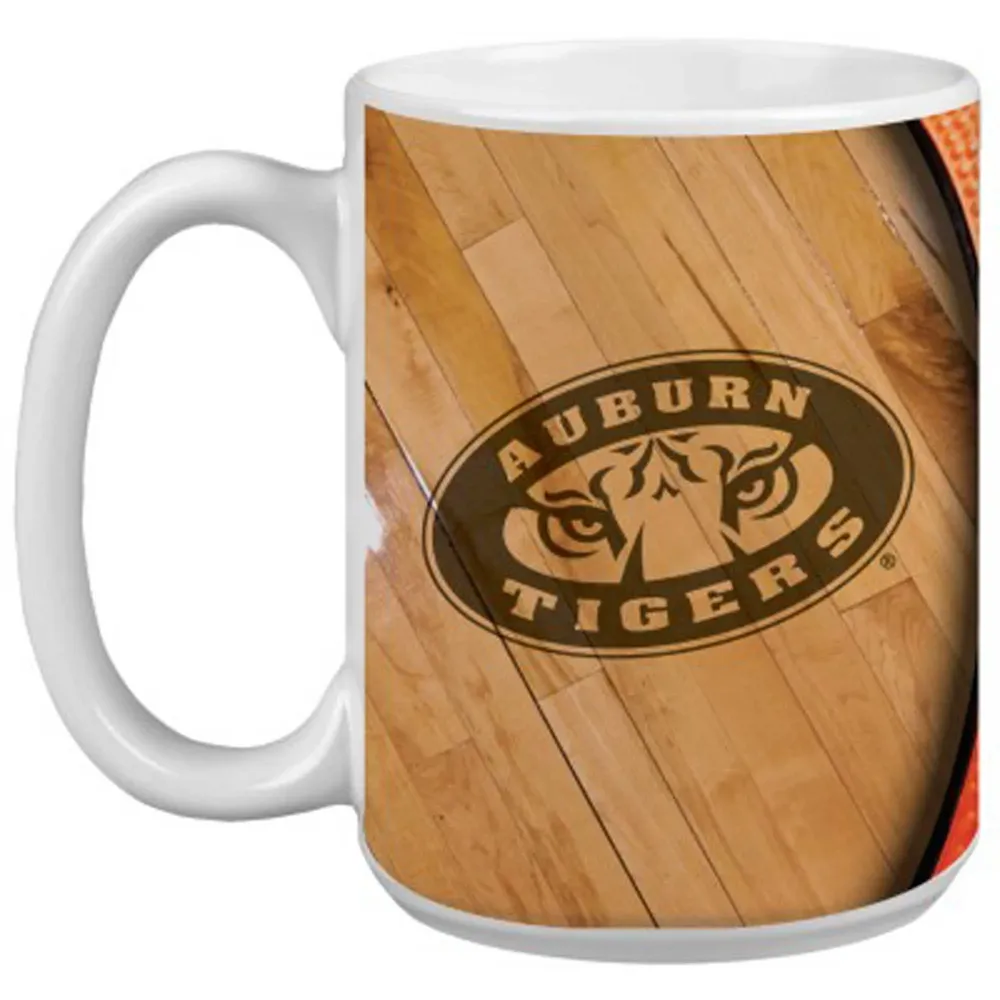 Tigres Auburn 15 oz. Tasse de basket-ball