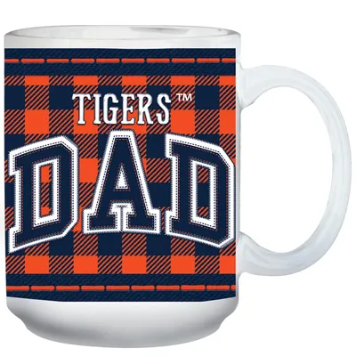 Auburn Tigers 15oz. Buffalo Plaid Father's Day Mug