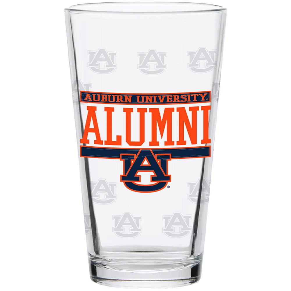 Tigres Auburn 16oz. Verre de pinte de répétition des anciens