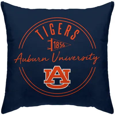 Auburn Tigers 18'' x 18'' Script Circle Duck Cloth Décor Pillow Cover
