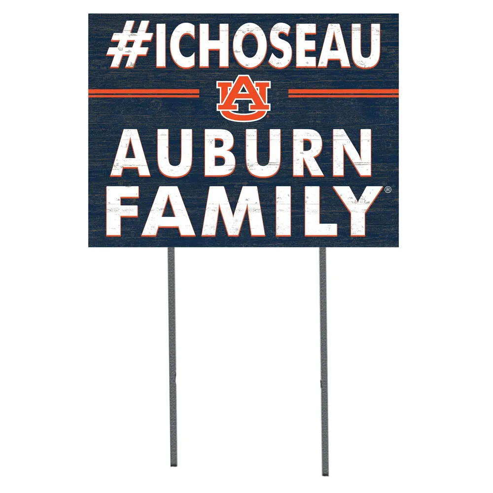 Auburn Tigers 18'' x 24'' I Chose Lawn Sign