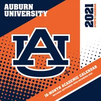 Calendrier mural Auburn Tigers 2021