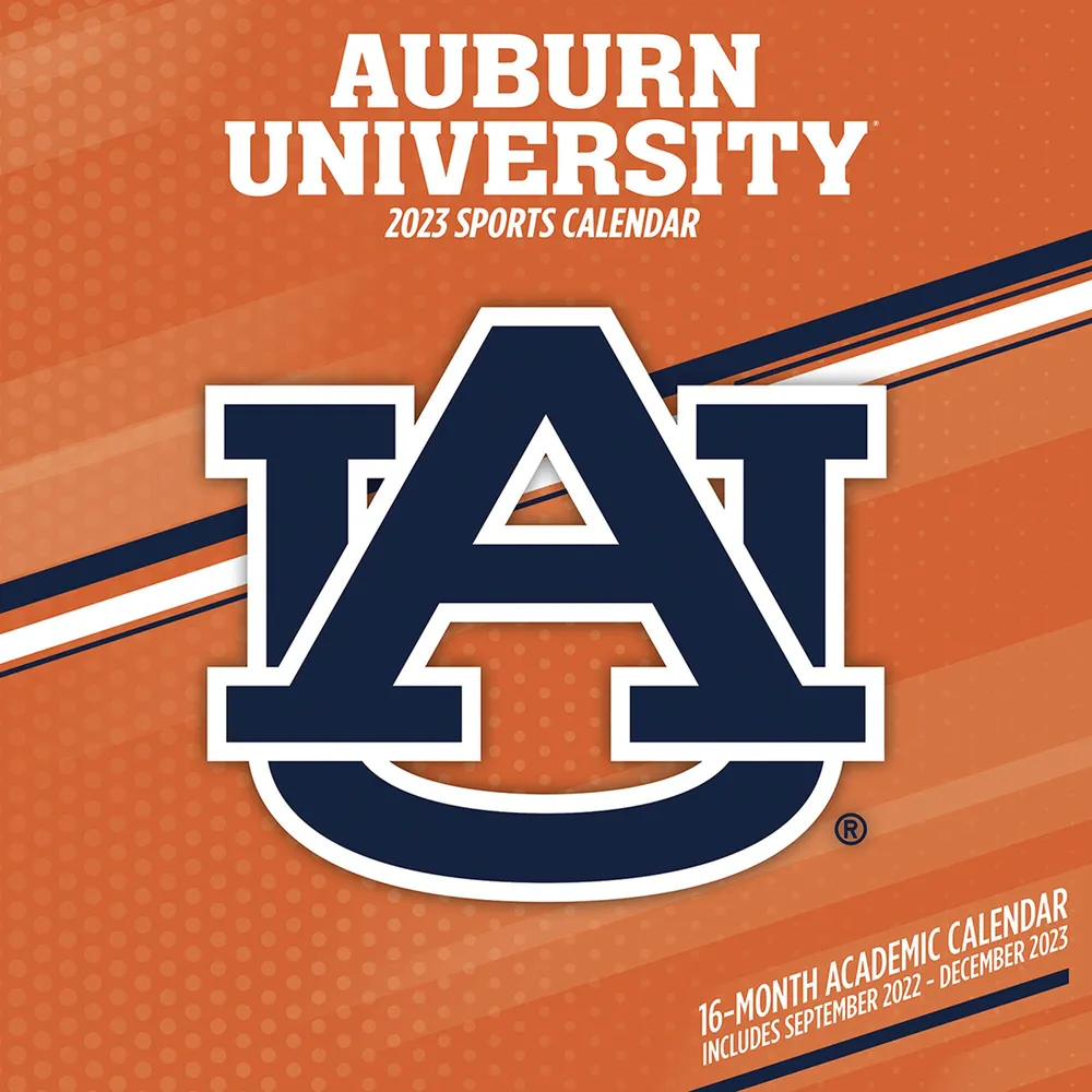 Lids Auburn Tigers 2023 16-Month Team Wall Calendar